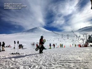 Tochal Ski Field, Mt Tochal Ski Resort Tehran, Iran,